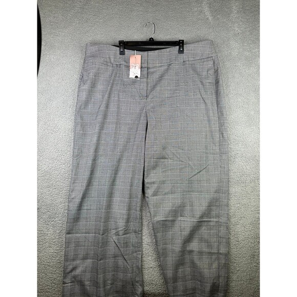 Lane Bryant The Allie wide leg pant Nwt gray sz 28 - Picture 1 of 6